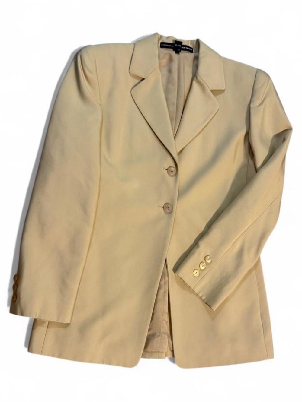 Classic Cream Women's Tailored Blazer Jacket
